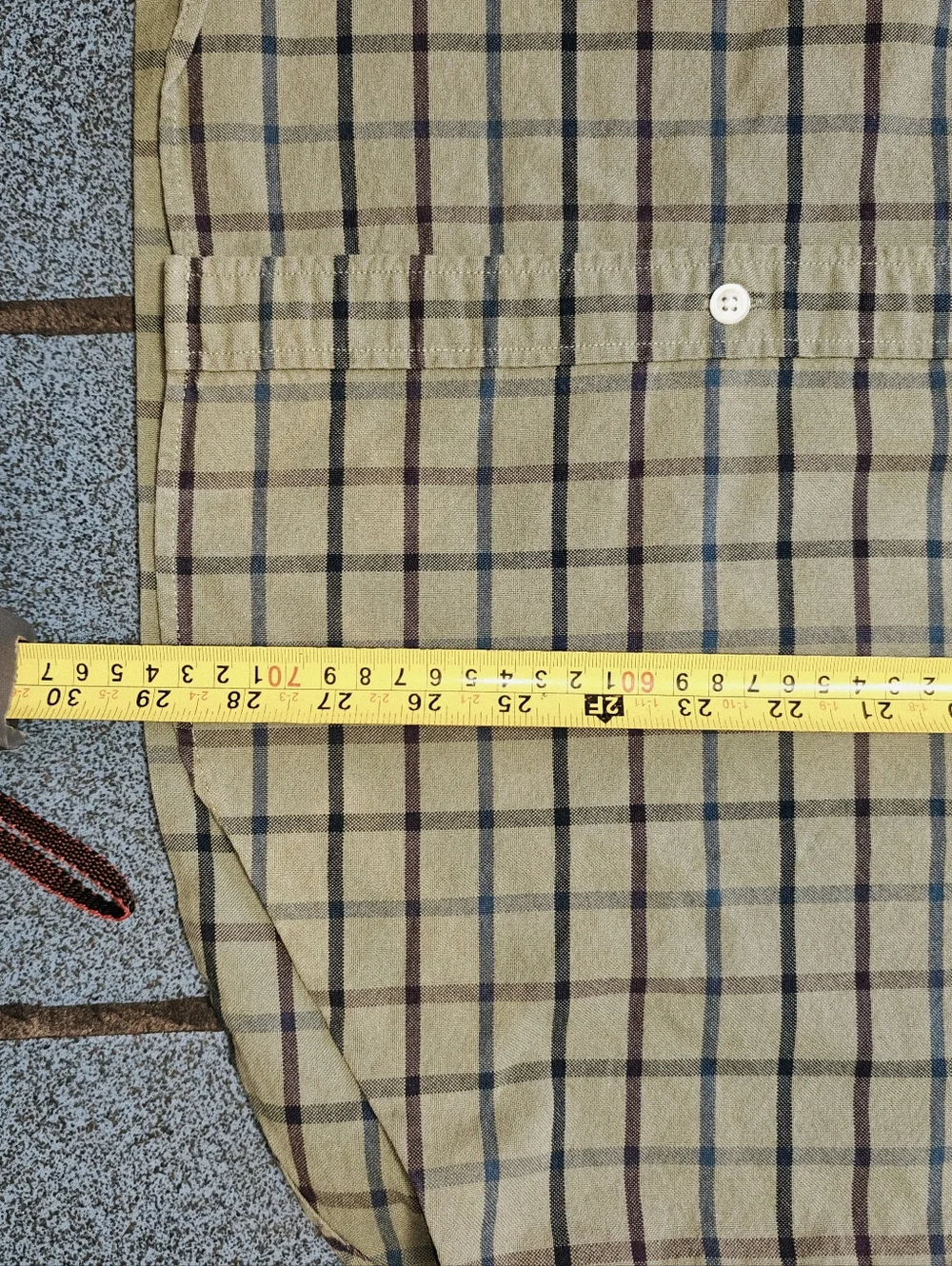 J. Crew Mercantile Flex Plaid Button-Down Shirt – Men's XL